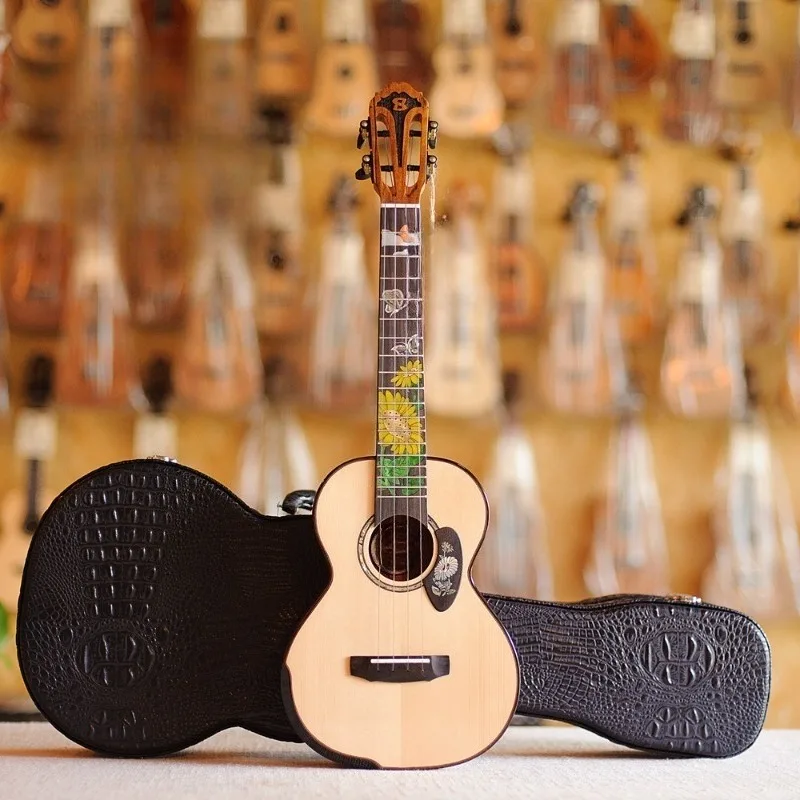 Ukulele BS-80T Spruce Rosewood Full Veneer 26 Inch Hawaii