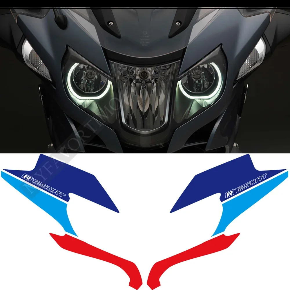 For BMW R1250RT R 1250 RT R1250 Tank Pad Stickers Trunk Luggage Cases Emblem Decal Protector Fairing Fender 2019 2020 2021