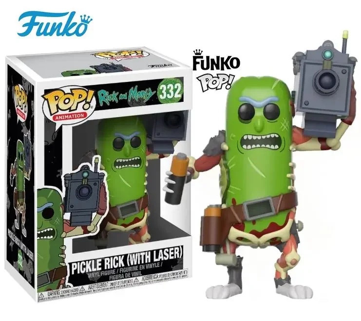 Виниловая фигурка Funko Pop Rick Et Morty Season, модель Rick 112 #   Сорик Рик с лазером 332 #   MR.MEESEEKS 174 #   Коллекционные подарочные игрушки