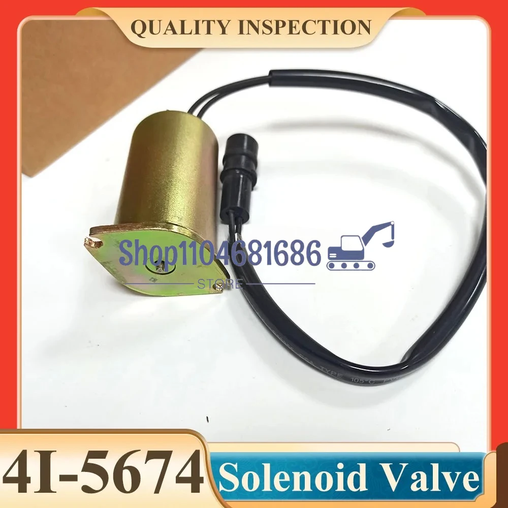 

Solenoid Valve 4I-5674 4I5674 for Excavator Parts 311 312 315 317 320 L 325 330 350 375