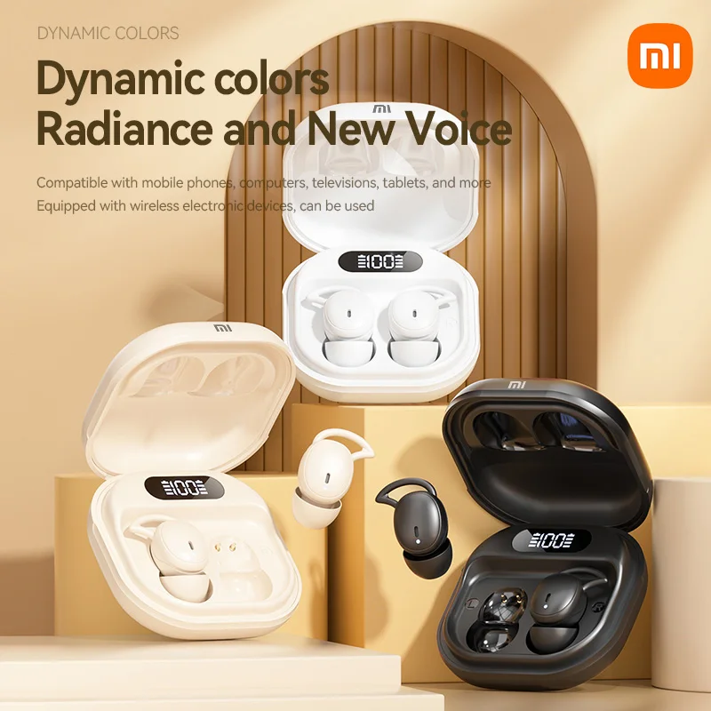 Xiaomi Mini Draadloze Slaap Onzichtbare Oordopjes Bluetooth Gaming Sport Koptelefoon Hifi Stereo Geluid Muziek Koptelefoon Tws Oortjes