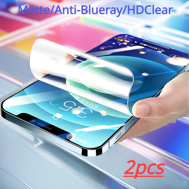 2Pc Matte Hydrogel Film For MOTOROLA Moto G24 G04 G34 G22 G23 G200 G20 G14 G13 G10 G100 G34 G32 G30 G31 G41 G42 Screen Protector