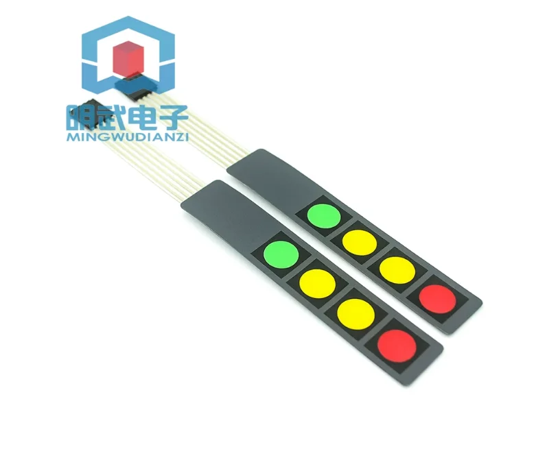 1 key/2 key/3 key/4 Key Extension Key Membrane Switch Panel Key Button Car Modification DIY Horn Headlight
