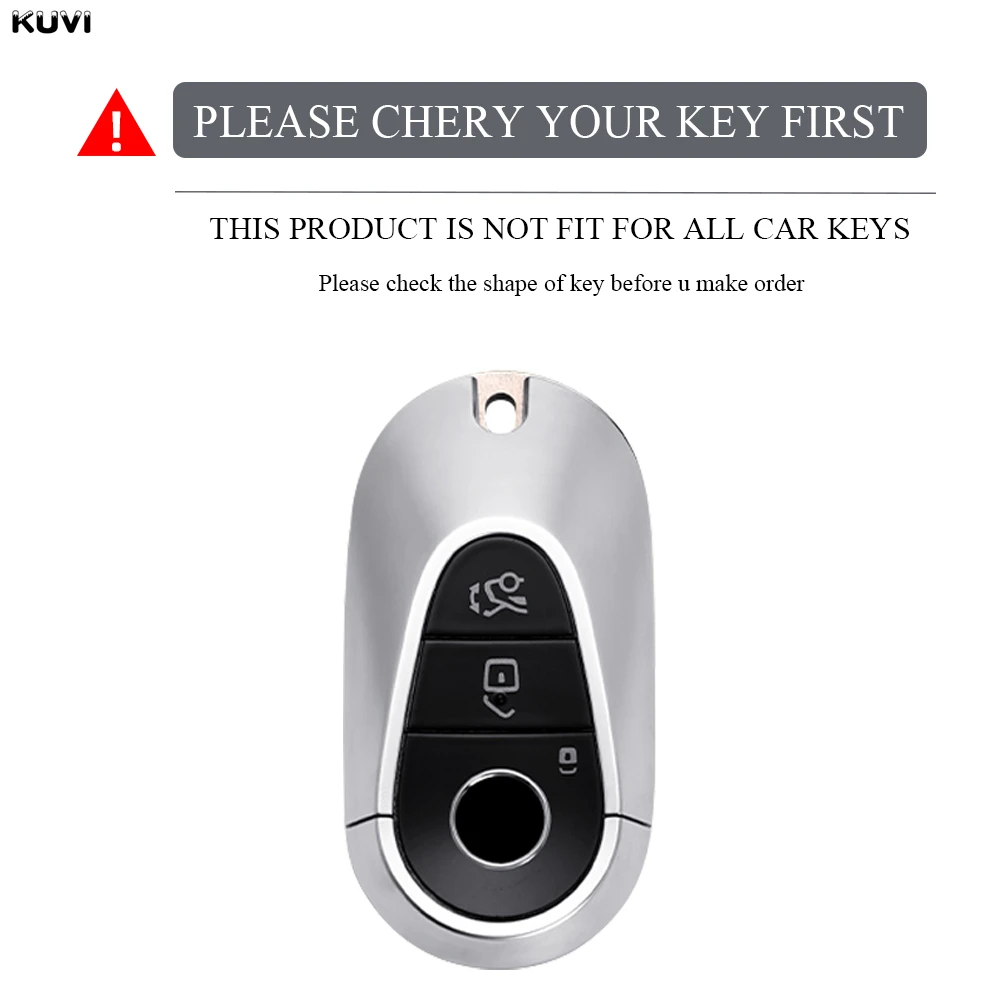 Fashion TPU Car Key Case Cover Shell Fob For Mercedes Benz C E S Class W206 W223 W214 GLA GLB GLC CLA CLS E300 S450 S580 S500