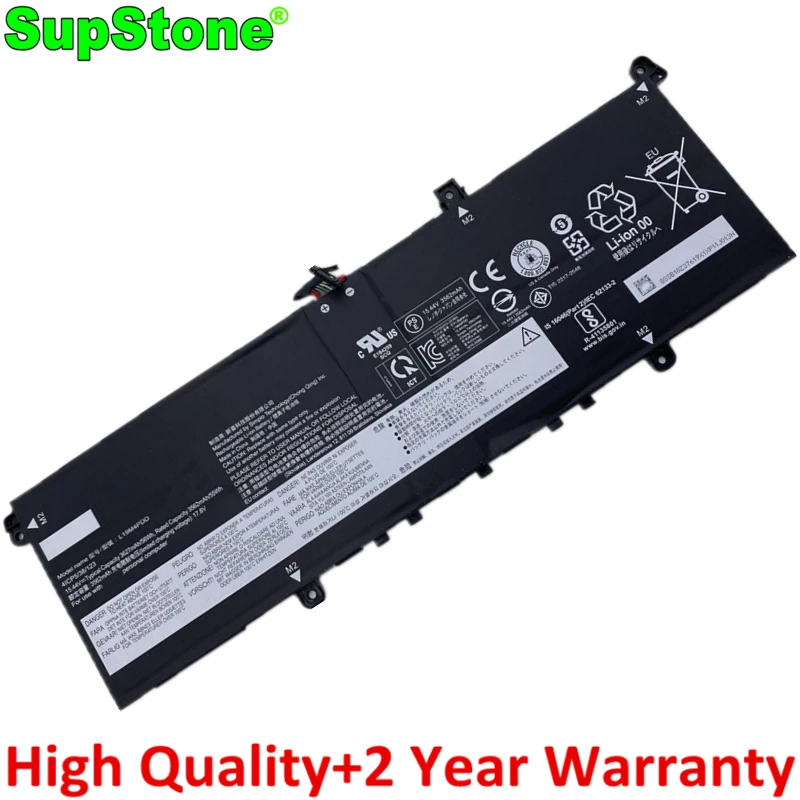 Supstone Nova L19d4pdd L19c4pdd L19m4pdd Bateria do Portátil para Lenovo Thinkbook 14s g2 Itl20v13s g3 Acn-20ya 5b10z37618 5b10z37621