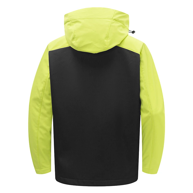 ARC-Chaqueta rígida de lana compuesta para hombre, deportes, esquí, Camping, pesca, recreativa, Montañismo al aire libre, viaje, Soft-shell