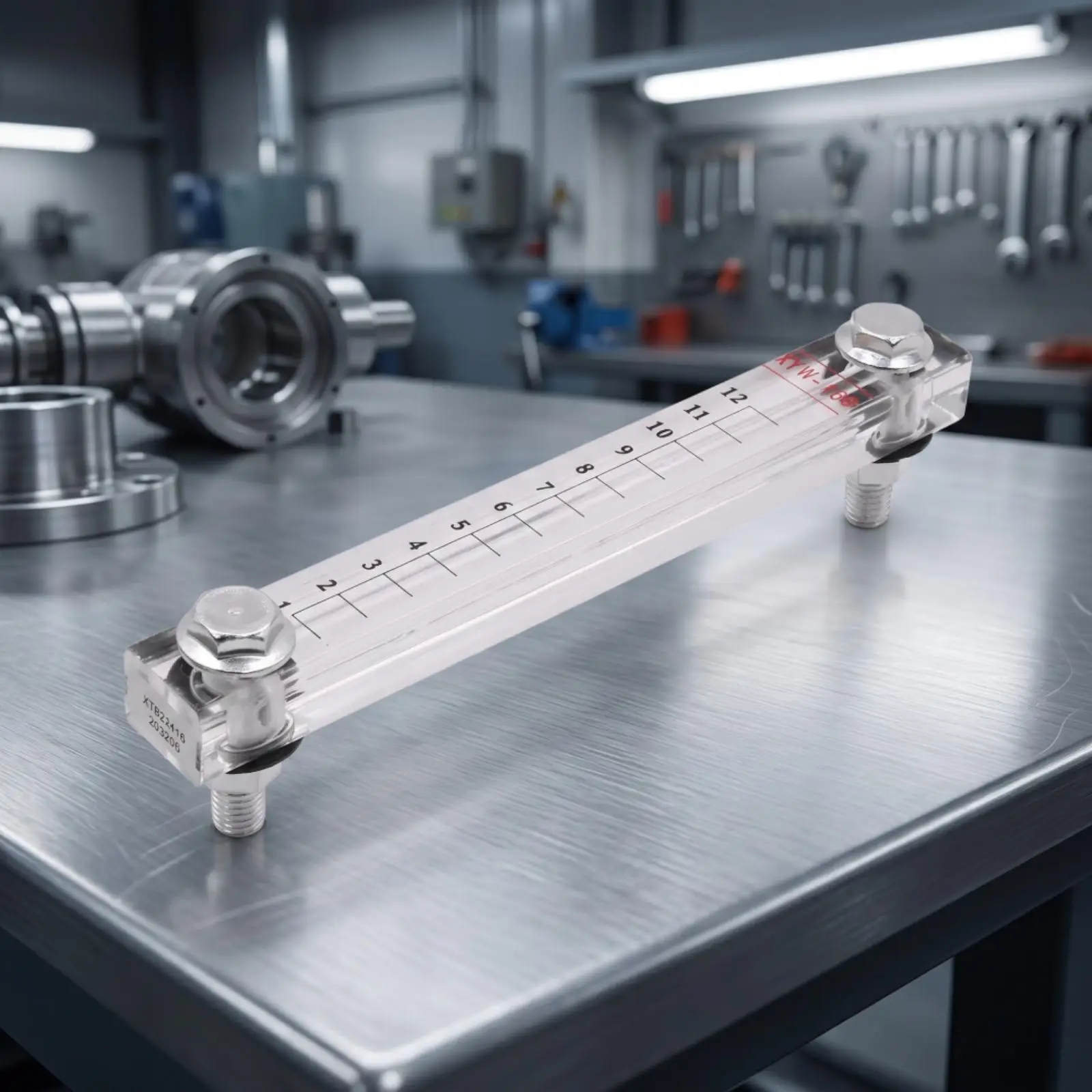 Liquid Level Gauge Transparent Indicator Threaded for Hydraulic Reservoirs