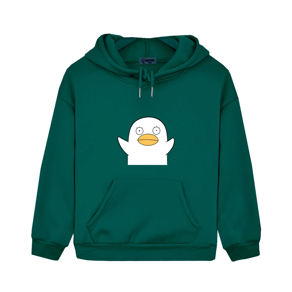 Sudadera con capucha para niños y adolescentes, ropa de calle informal con estampado Kawaii de el pato Elizabeth Gintama, disfraz para niño y niña