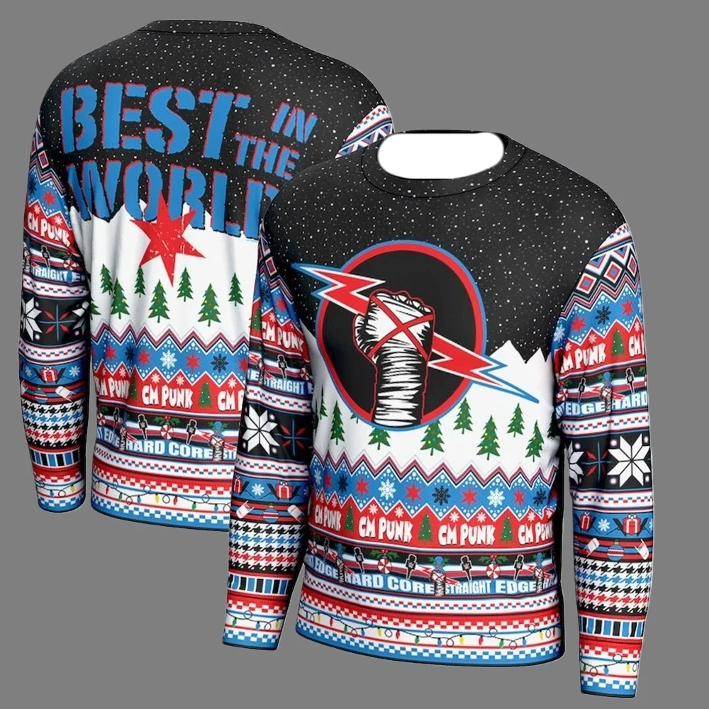 سم فاسق أفضل في العالم سترة قبيحة عطلة حفلة البلوز الدافئة دافئ حجم كبير عيد الميلاد البلوز للرجال الأسرة هدية الكريسماس 2026 #1