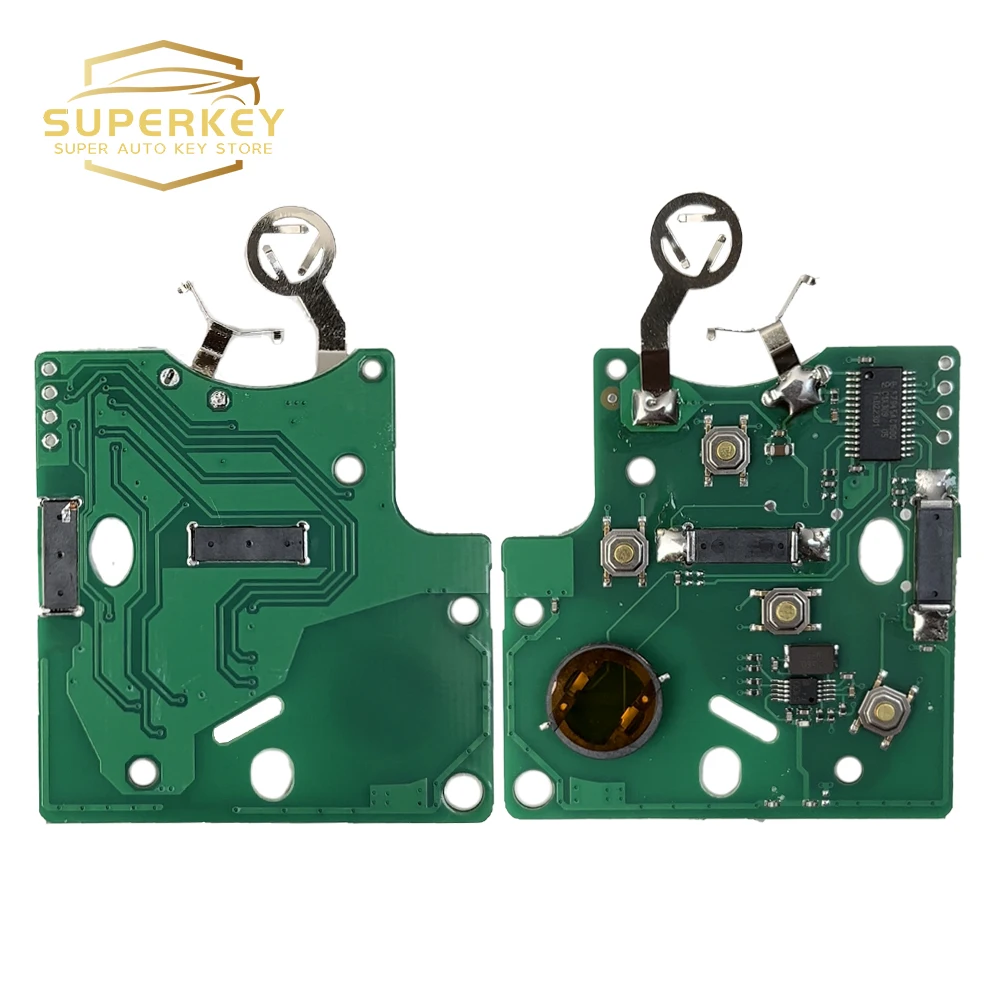 SUPERKEY pour 2009-2015 Renault Megane III Fluence Laguna III Scenic 2010 clé de voiture à puce 433MHz PCF7952A mains libres sans clé