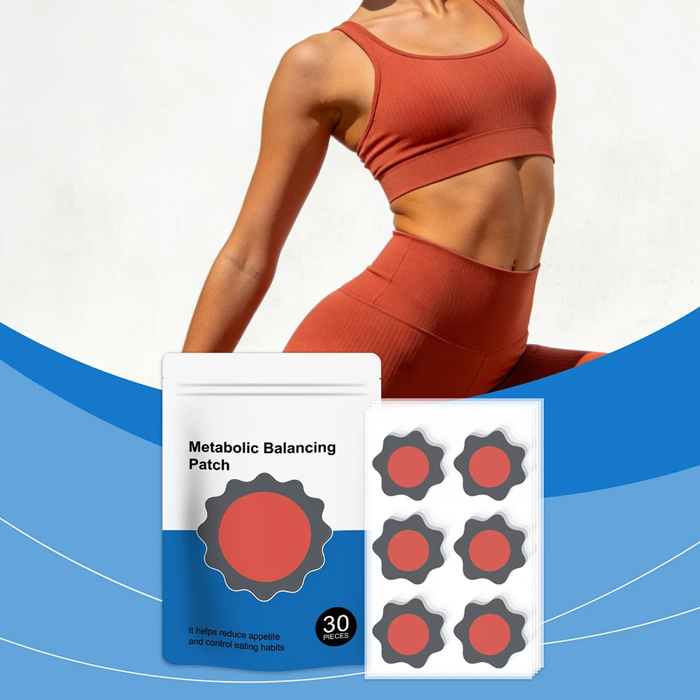 

Metabolic-Balancing Patch Quick Weight Loss Plasters Natural Appetite Suppressant Fast Acting Slimming Stickers for Women Men