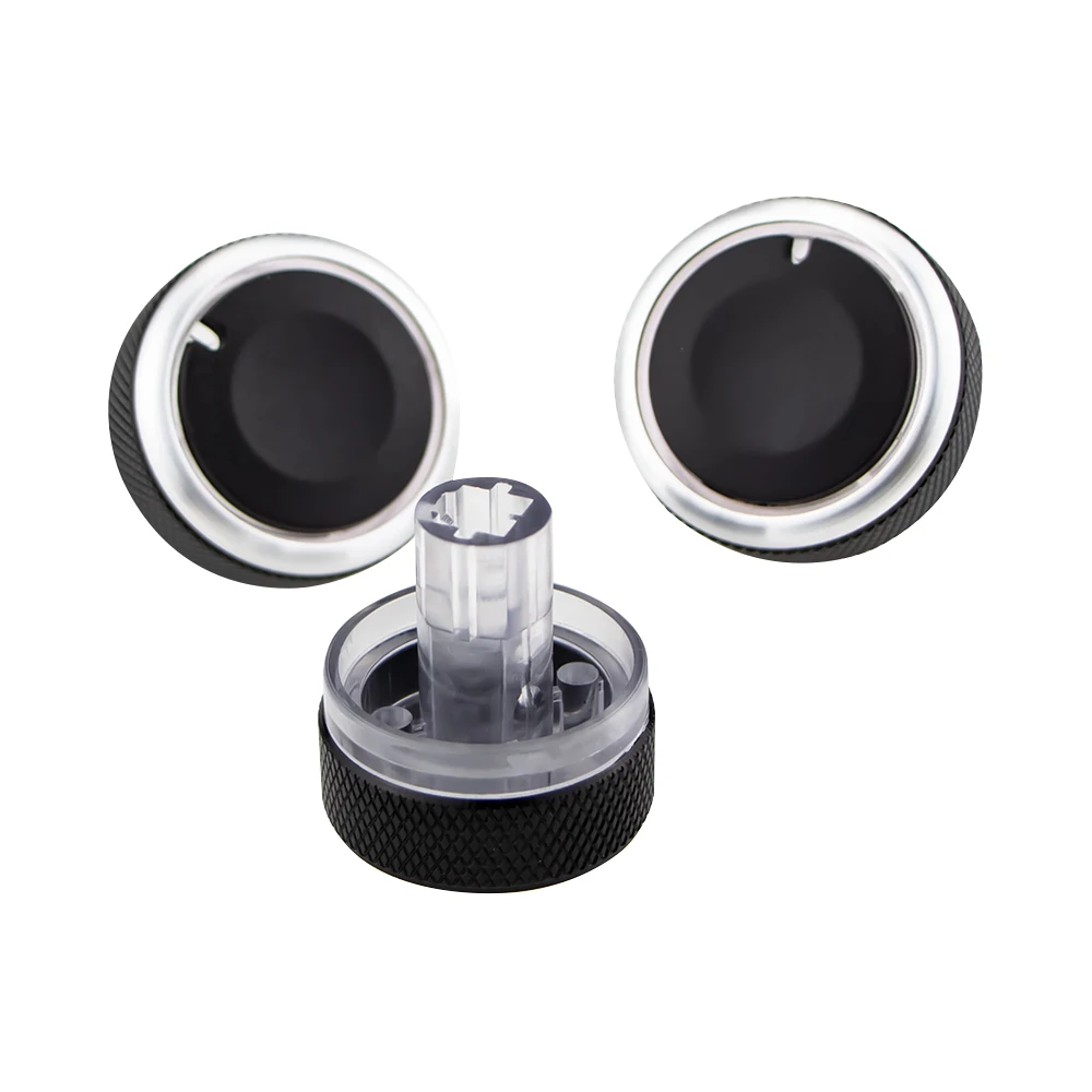 3Pcs Car AC Knob Air Conditioning Knobs Heat Control Switch Button Knob for Suzuki Swift Ciaz Splash Mazda VX-1 ERTIGA