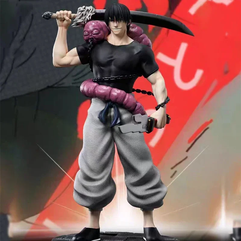 

Toji Figure Jujutsu Kaisen Figurine King of Artist Fushiguro Action Figures Standing 21cm PVC Model GK Decoration Christmas Gift