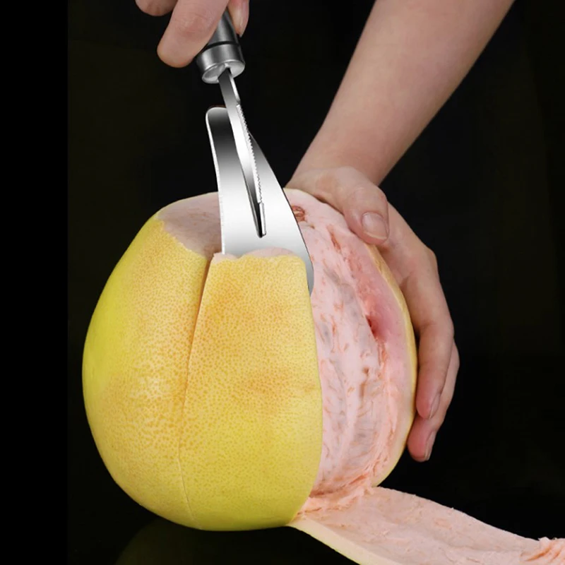 Stainless Steel Lemon Orange Peeler Practical Fruit Grapefruit Opener Cutter Kitchen Gadgets For Household Tools Orange Peeler