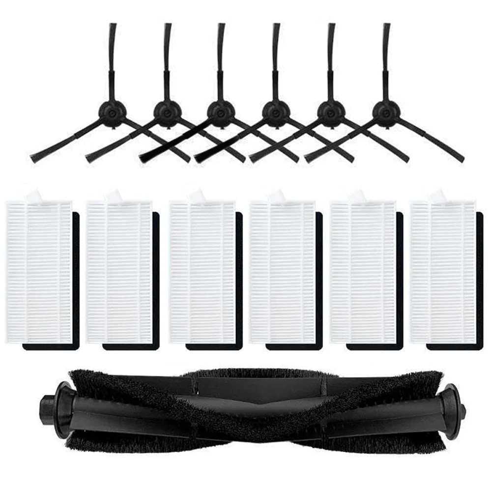 

For Honiture Pro For Laresar Robot Vacuum Cleaner Parts Kit Main Brush Side Brushes Filters Replacement Accessories