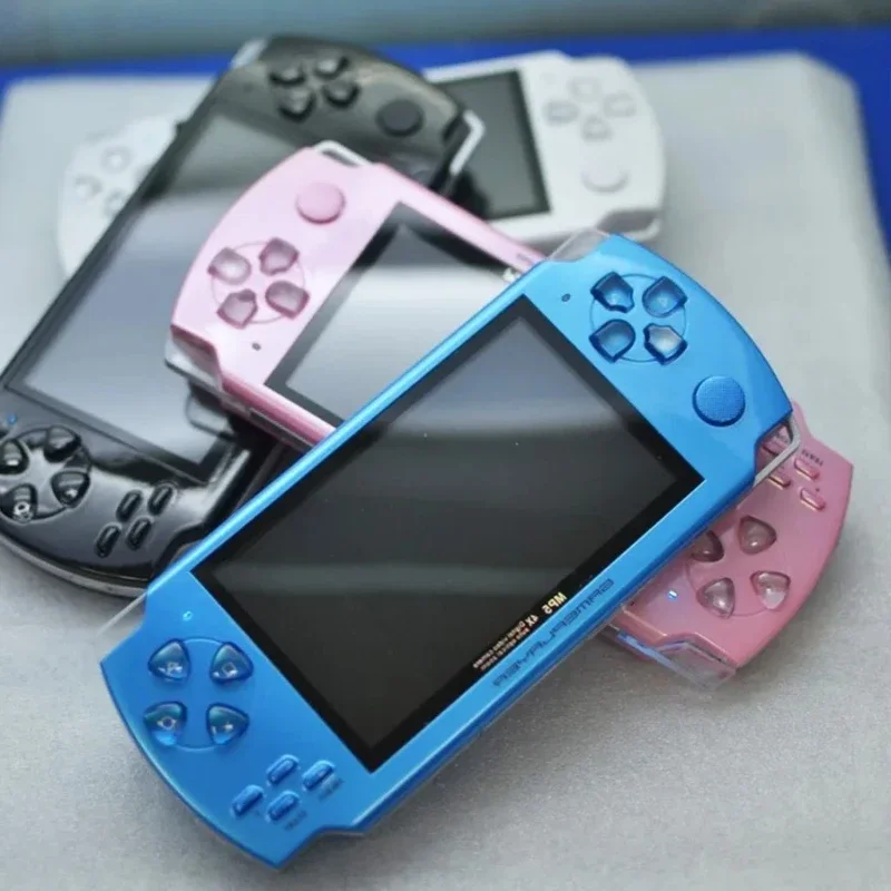 B-M FREE Встроенный 5000 игр, 8 ГБ 4,3-дюймовый портативный игровой плеер PMP MP3 MP4 MP5 плеер Видео FM-камера Питьевая игровая консоль для детей