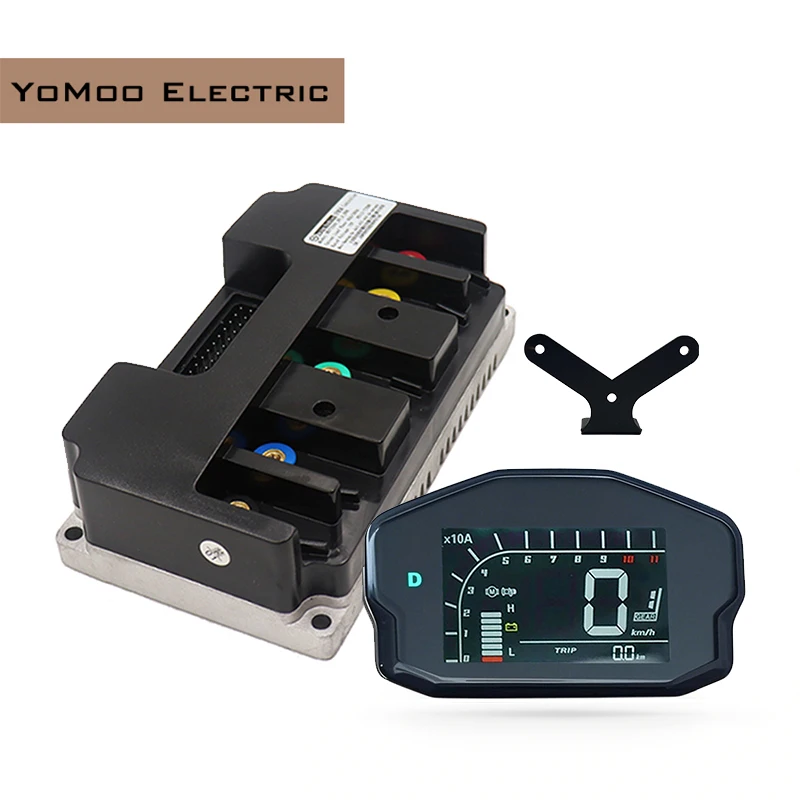 

Контроллер синусоидального двигателя Fardriver ND72260 48V-72V 80A BLDC PMSM мощностью 1-2 кВт с дисплеем DKD для электросамокатов и велосипедов