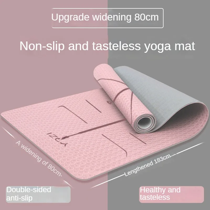 Natural rubber mat for yoga training, non-slip mat, non-slip, suitable for indoor and outdoor yoga