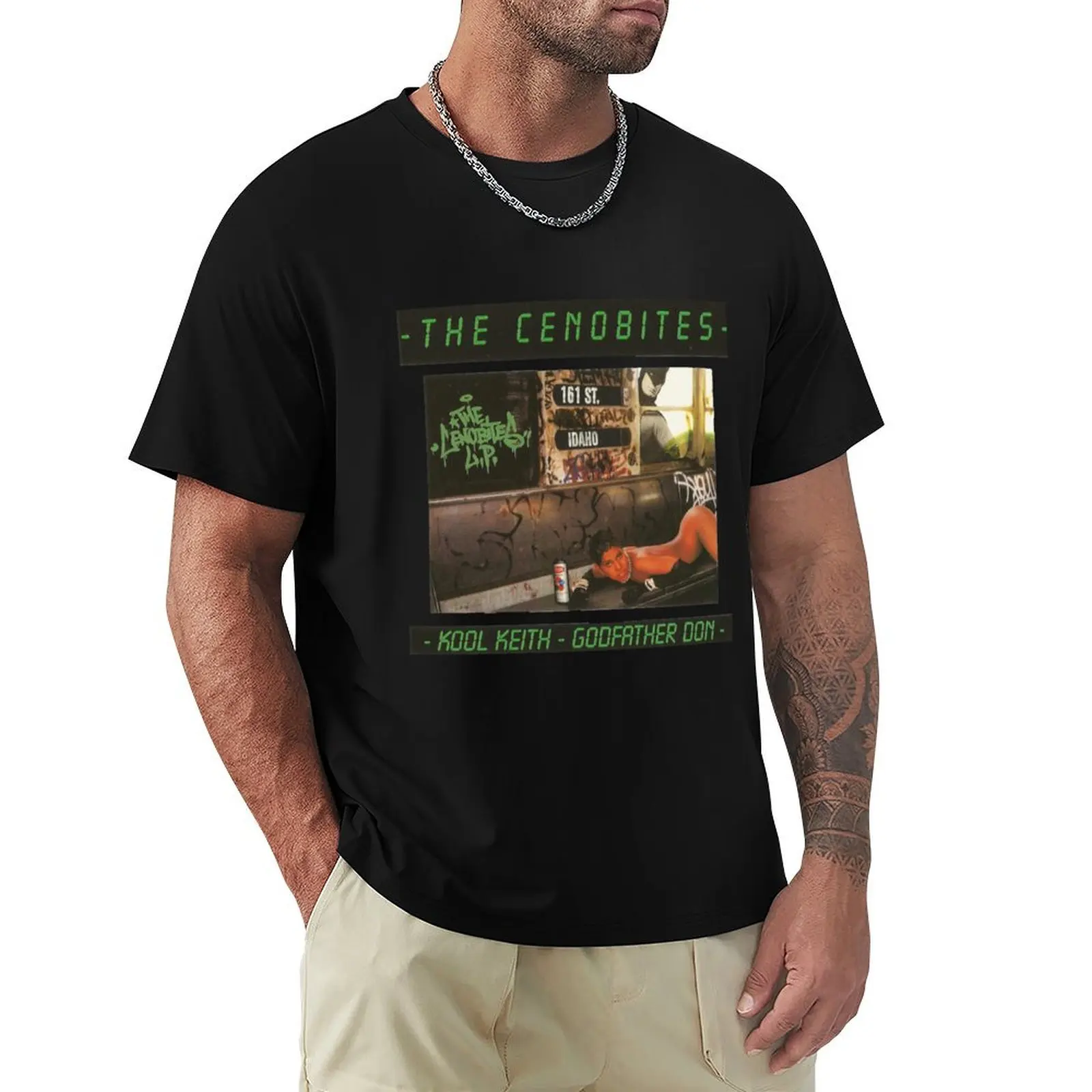 The Cenobites Kool Keith Godfather Don Underground Hip Hop 1993 T-Shirt Casual Trendy Streetwear Tee Shirt