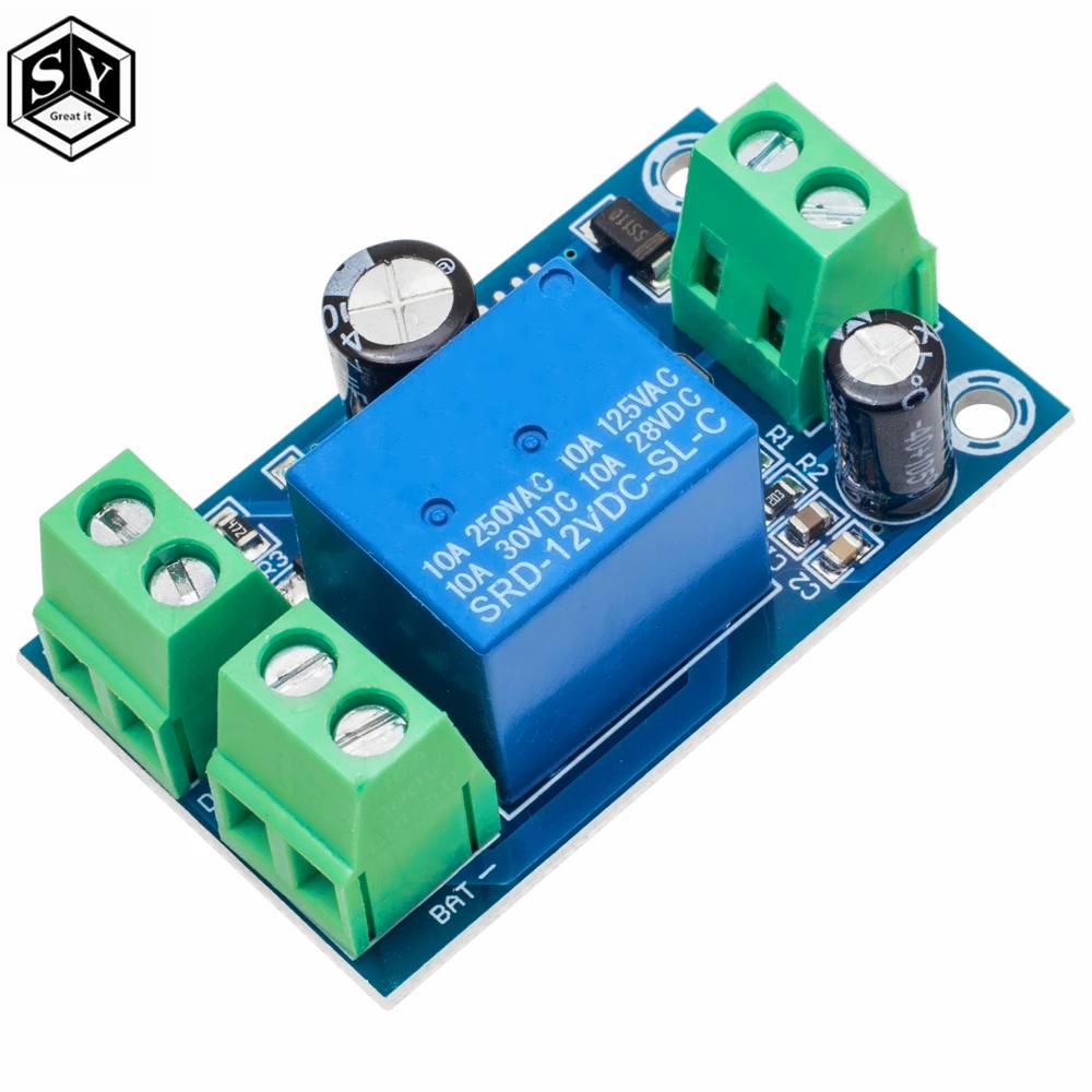 YX-X804 Power-OFF Protection Module Automatic Switching Module UPS Emergency Cut-off Battery Power Supply 12V to 48V Control