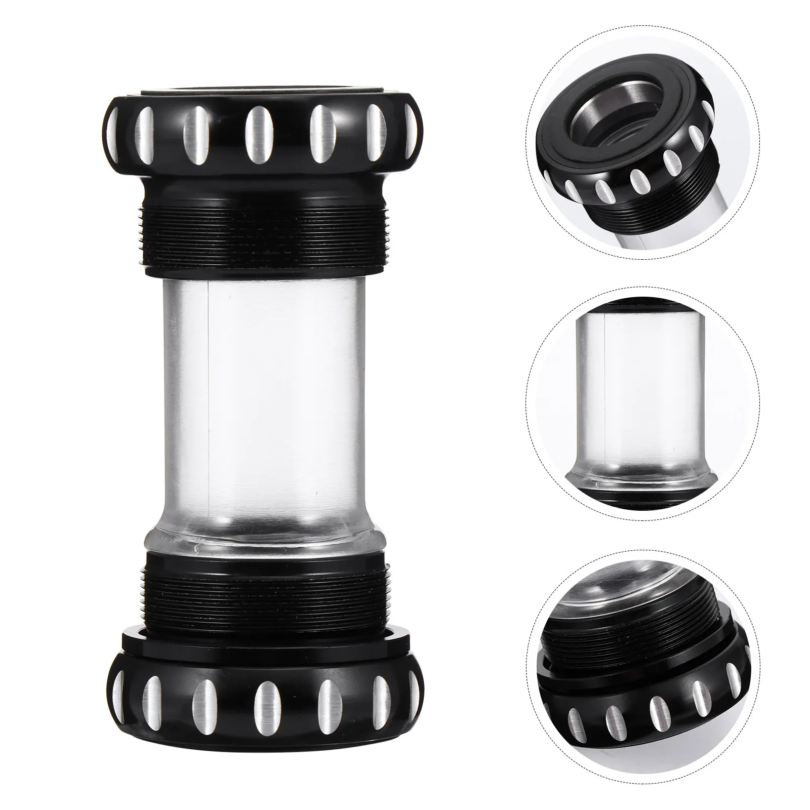 

Mountain Bike Bottom Axle Integrated Hollow Crankshaft Press-in Threaded Aluminum Waterproof High Strength Lightweight Sealed