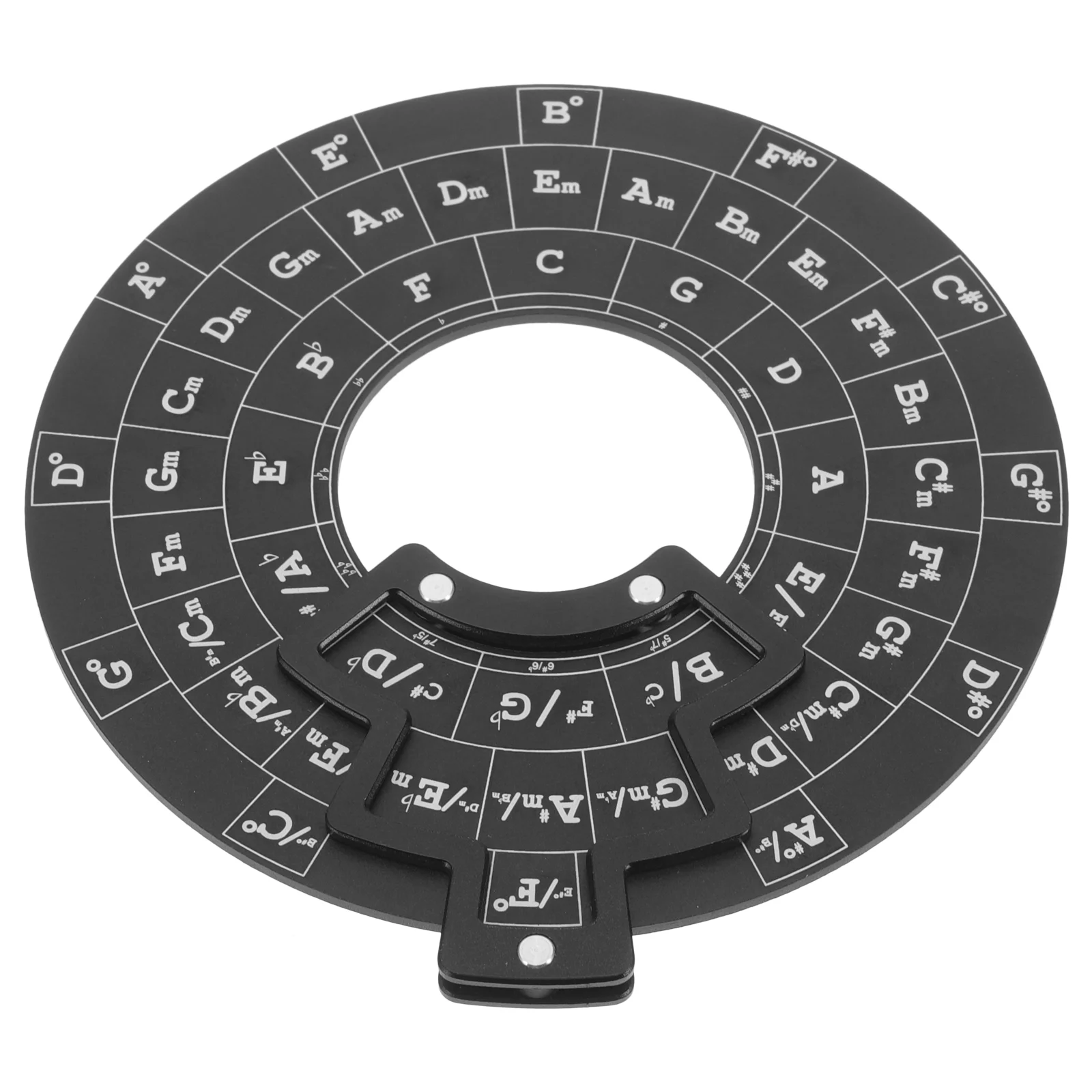 

Melody Tool Circle of Fifths Guitar Music Theory Learning Tools Instrument Wheel Black Chord