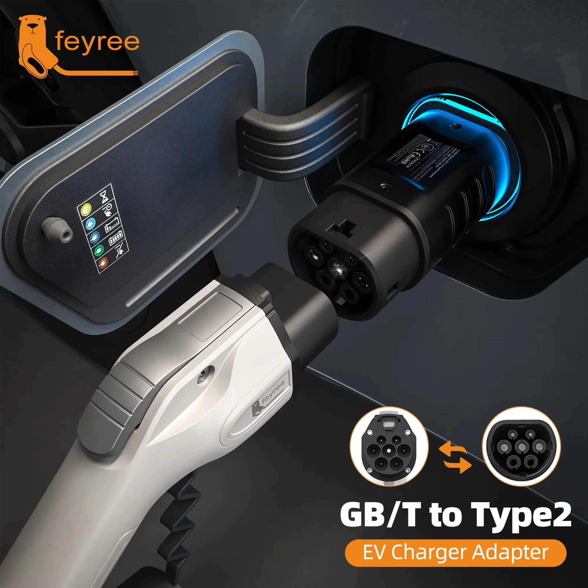 Адаптер для зарядной станции э – обзор и цена Ev Charger 7Kw Single Phase