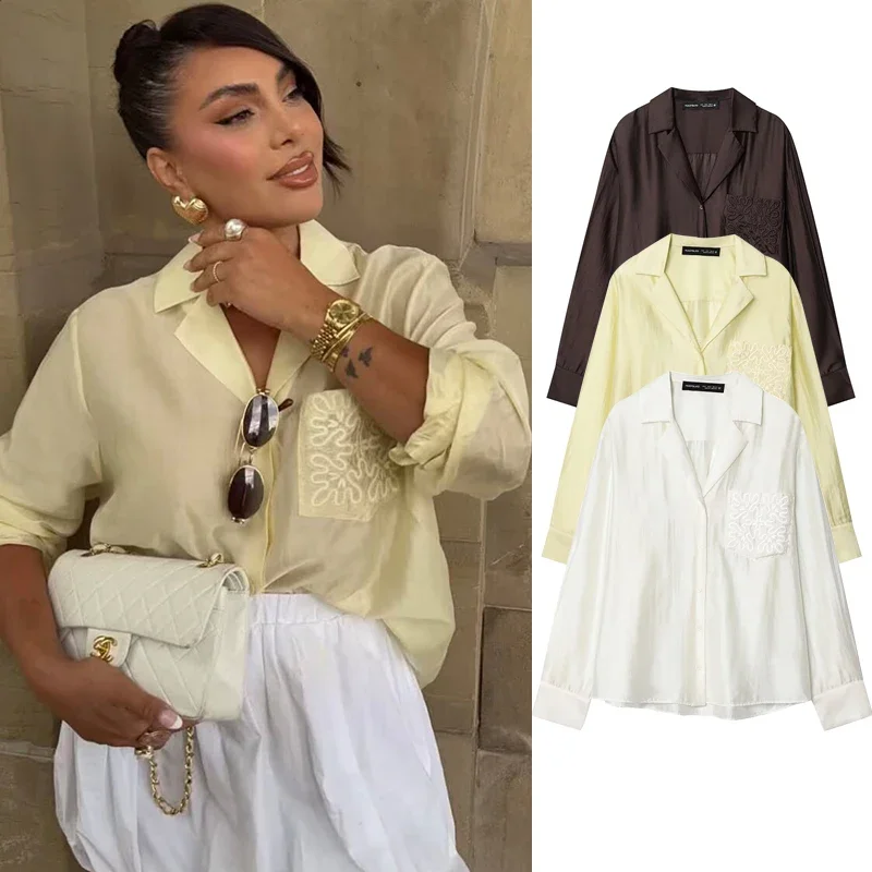 

Осенние шикарные молодежные уличные рубашки, новые женские рубашки, новинка осени 2025 года