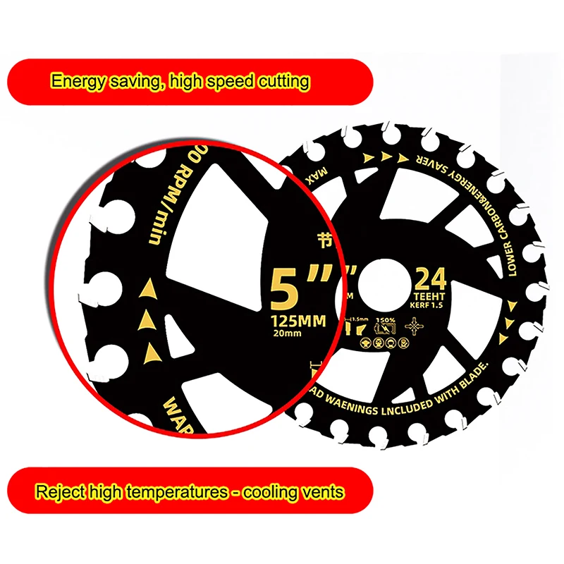 Energy Saving Lithium Saw Blades Energy Efficient Lithium Wood Cutting Saw Blades Woodworking Carpentry Specific Alloy