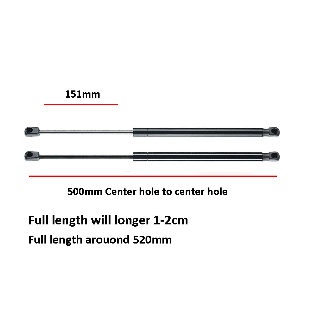 Rear Window Lift Support Gas Spring Shocks Struts For Jeep Wrangler 2011 2012 2013 2014 2015