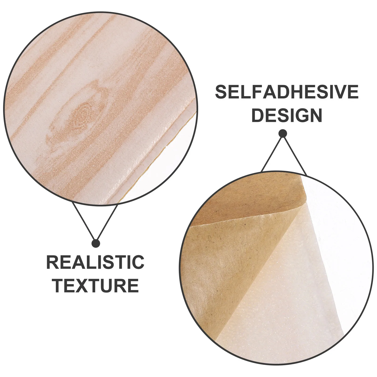 

40pcs 3D Wall Murals Self-Adhesive Realistic Wood Grain Wallpaper Thick Texture For Home Office Commercial Spaces Peel Stick