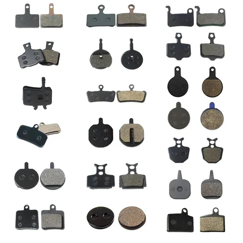 Pastillas de freno hidráulicas para bicicleta de montaña, pastillas de freno de disco de resina orgánica para Shimano xt M445 355 395 Magura, 1 par/2 uds.