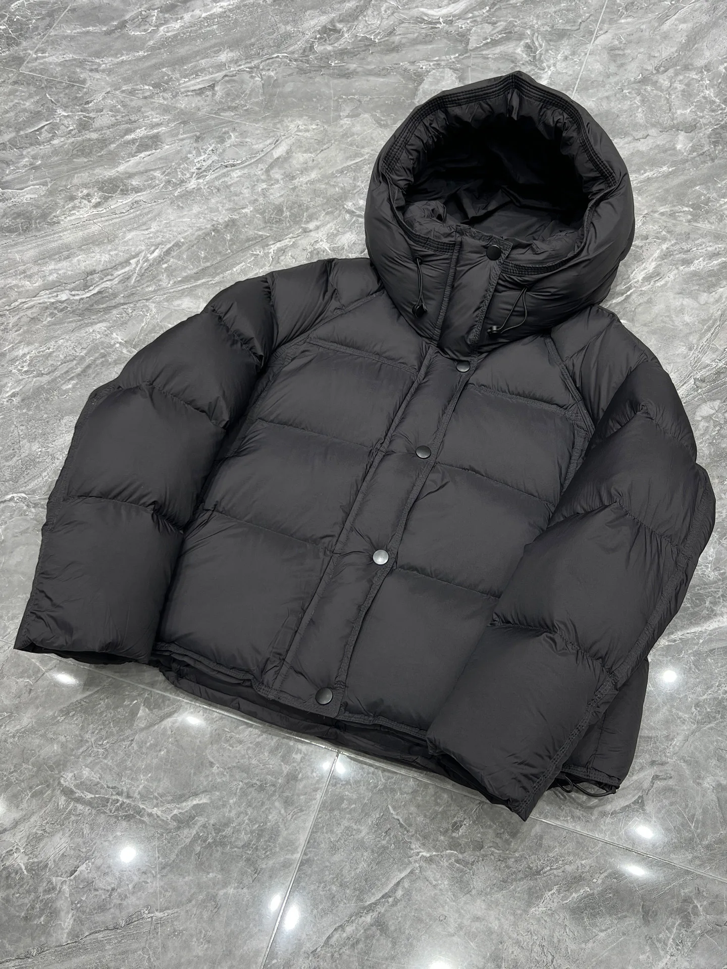 

Fashion Hooded White Down Jacket For Women Solid Color Quilted Thicken Puff Coat Korean Winter New Casual Female Warm Overcoat