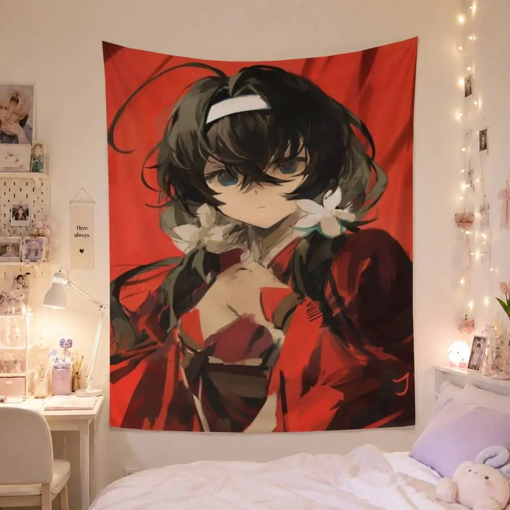 Bungo Stray Dogs Kyoka Izumi Flag Digital Printing Banner for Garage Wall Out Door Decoration