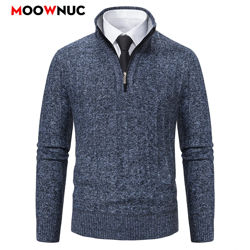 

Sweater For Men Men's Clothing Streetwear Male Pullovers Spring Fashion Autumn Men's Sweat-shirt Knit Casual Hombre Warm Solid