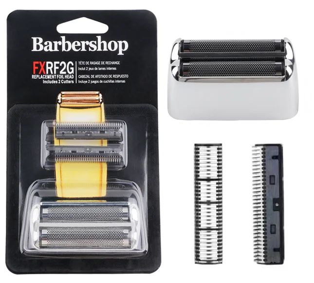 Professionelle Barber Rasierer Doppel Ersatz Folie Und Klinge Set Für Babyliss Cordless Elektrische Rasierer Net Messer Friseur – Detail 2
