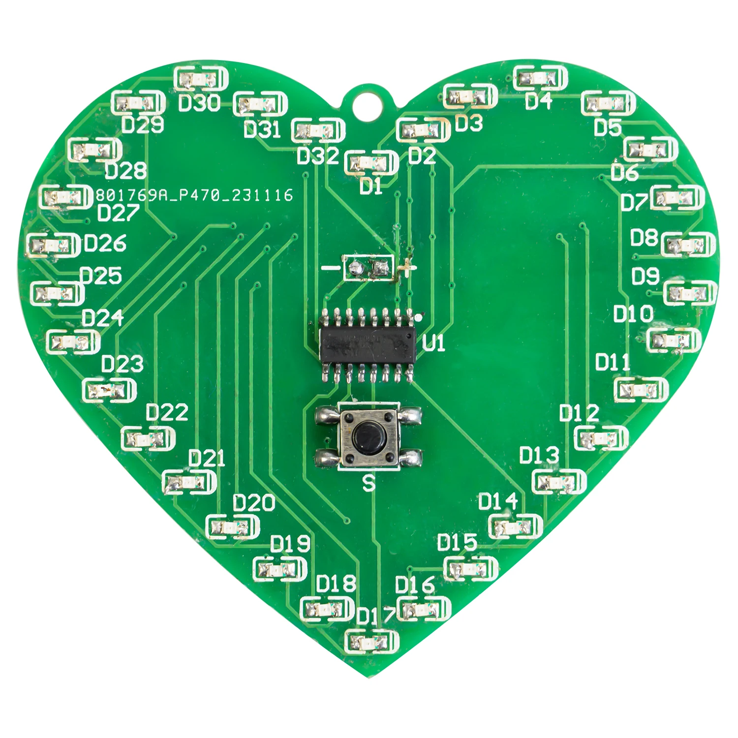Diy Led Heart Flash…