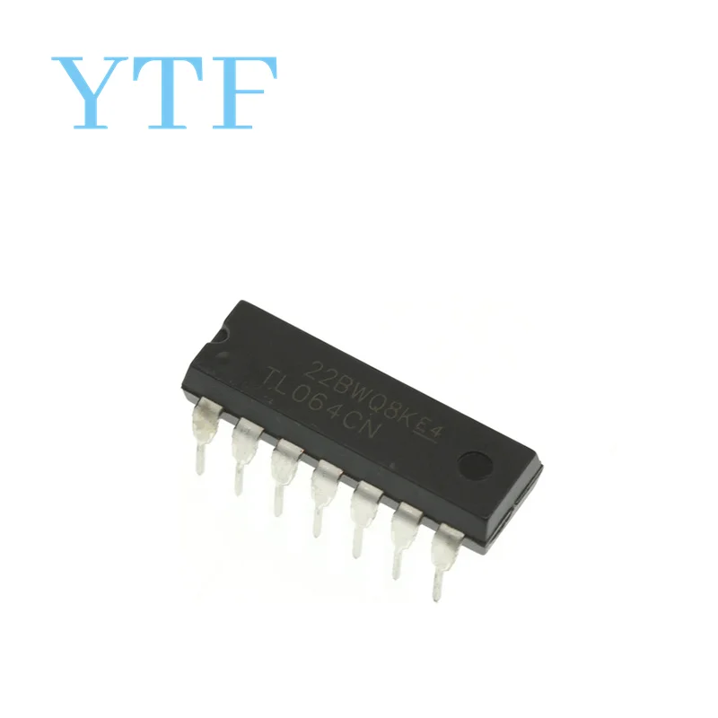 10pcs TL064CN TL074CN TL084CN In-line DIP14 controller chip IC