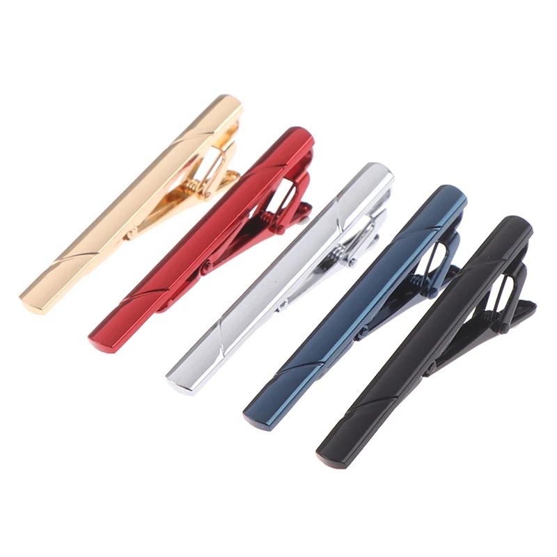 1PCS High-end Brand Luxury Design Exquisite Pattern Crystal Tie Clip DY New High-quality Enamel Men's Wedding Tie Clip 