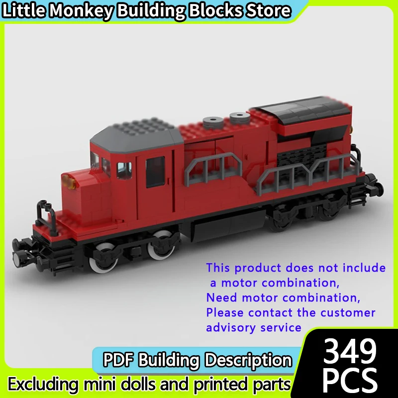 

City Car Model MOC Building Bricks Railway Train Locomotive Modular Technology Children Holiday Gifts Assemble Toys Suit