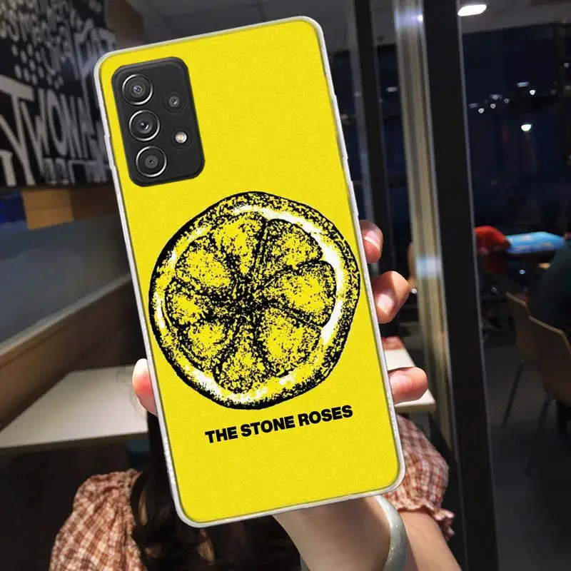 The Stone-R-Roses Phone Case For Galaxy S25+ Ultra Samsung A12 A22 A32 A42 A52 A52S A72 A54 A34 A24 A14 A73 A53 A33 A23 A13 F52