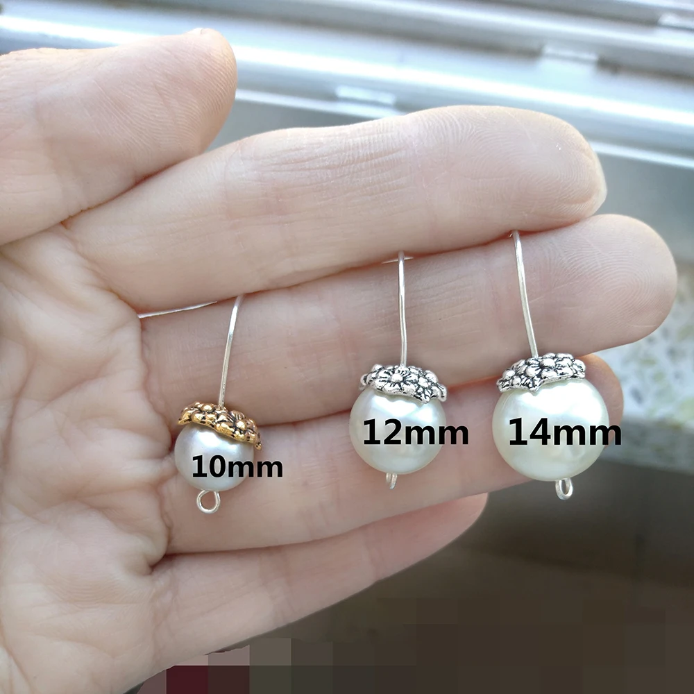 12ad Caps Braccialetti fatti a mano Orecchini Charms Artigianato Fiore Oro Argento Cadmio Piombo gratuito Cappello fai da te di gioielli in lega Make Up 70 pezzi