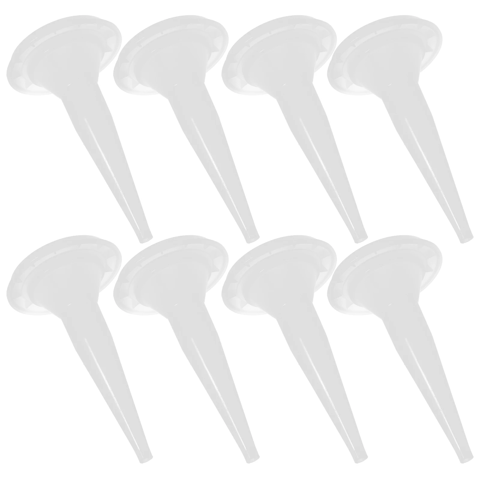

50pcs Caulk Tips Reusable Caulking Nozzle Applicator Fine Tip Sealant Tool For Windows Doors Floors Strong Extension Caulk