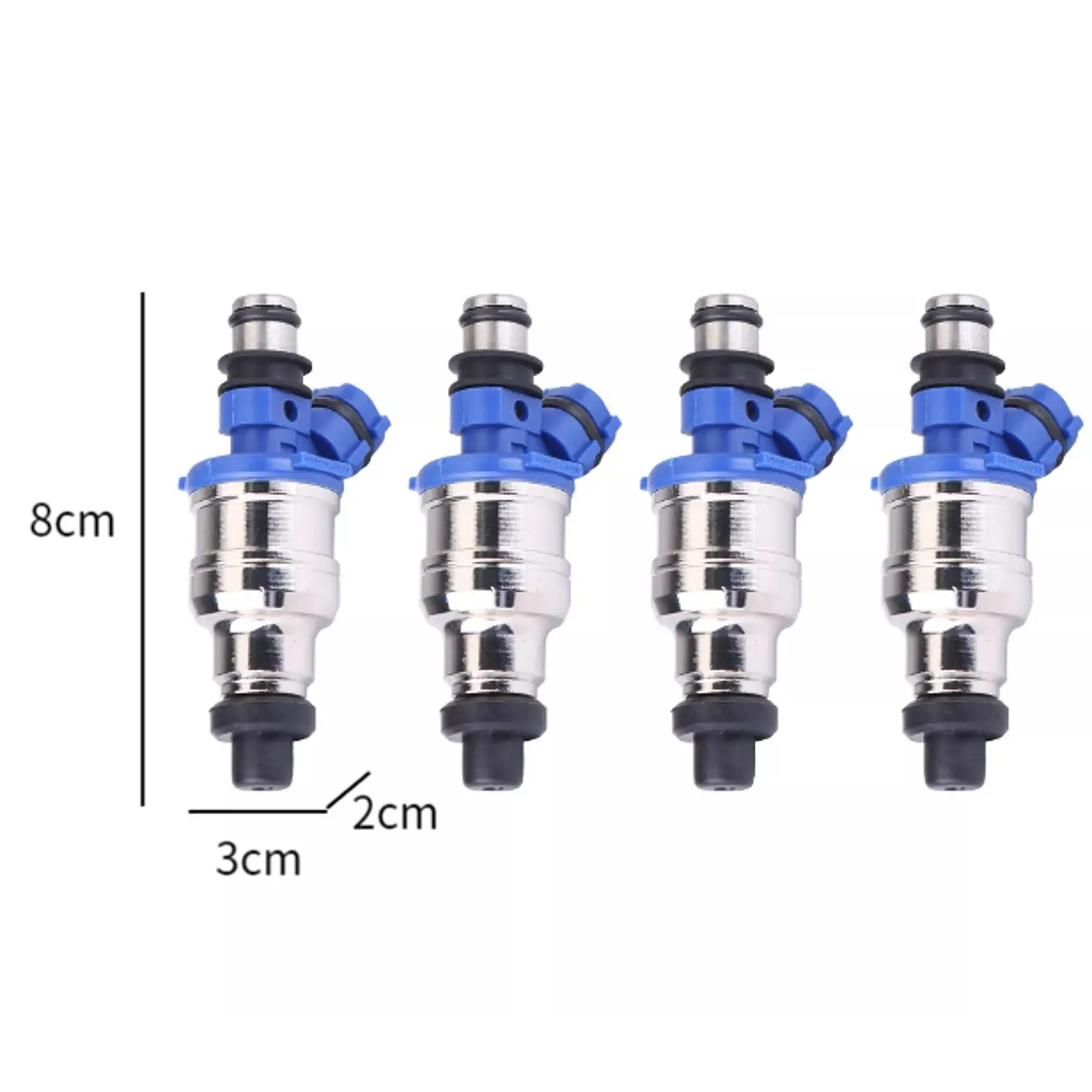 

4 топливных форсунки 195500-1970 Fo2Z9F593B, замена для Mazda Miata 1.6 i4