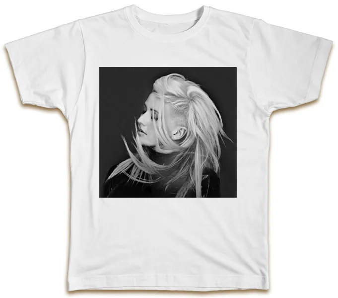 Ellie Goulding Shaved Head T-Shirt - Pop Music Cool Swag Hipster Designer Gift High Quality 100%Cotton Short Sleeve