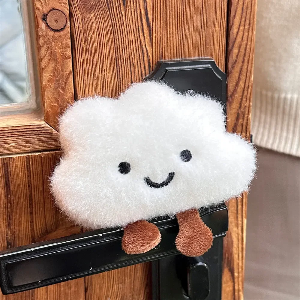 1-20PCS Cute Cloud Shaped Pendant Cartoon Decor for Girls Versatile Plush Brooch Keychain Bag Charm Accessories Gift Pendant