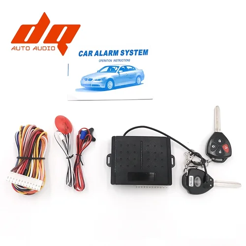 Sistema de bloqueo de puerta con llave para coche Toyota, Kit de alarma Central remota, 12 + 4, Control remoto