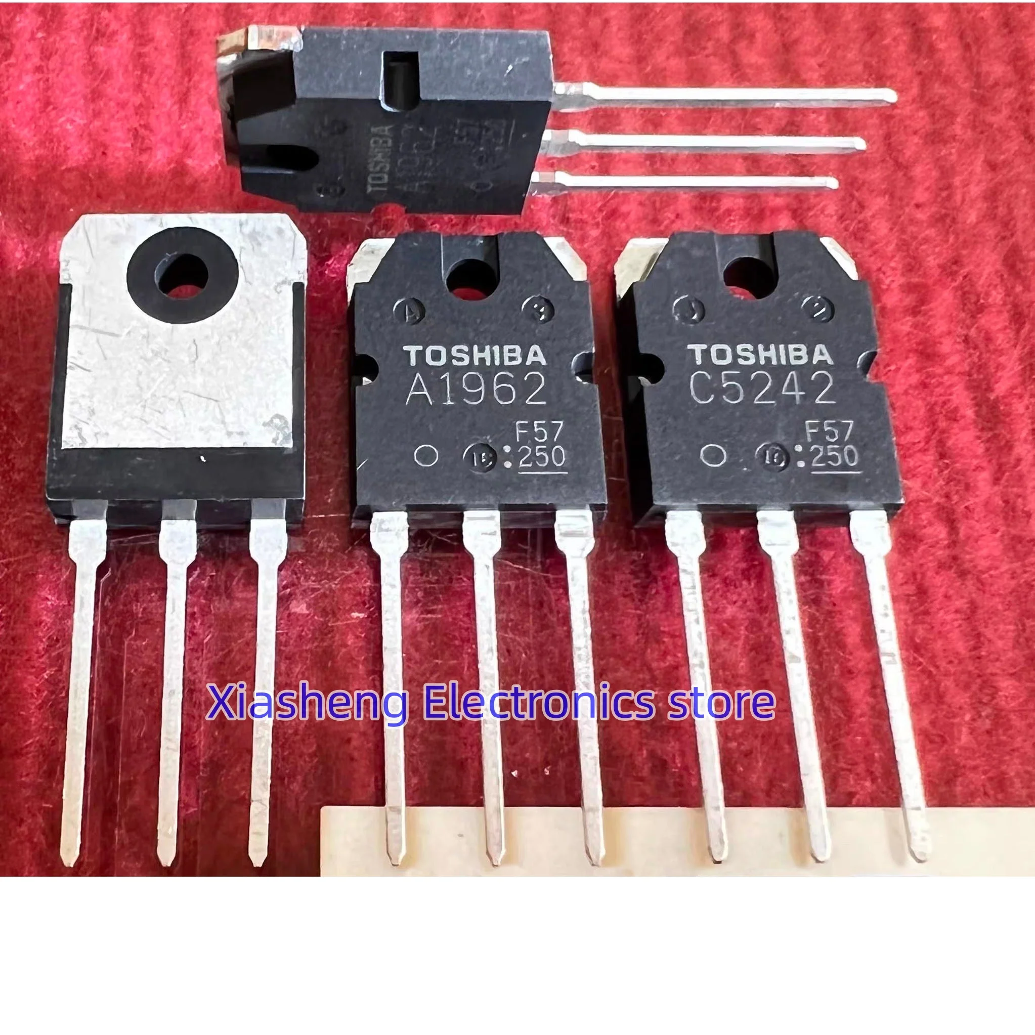 New Original 5Pairs 2SA1962 A1962 + 2SC5242 C5242 TO-3P Transistor In Stock Electronic Components Good Quality