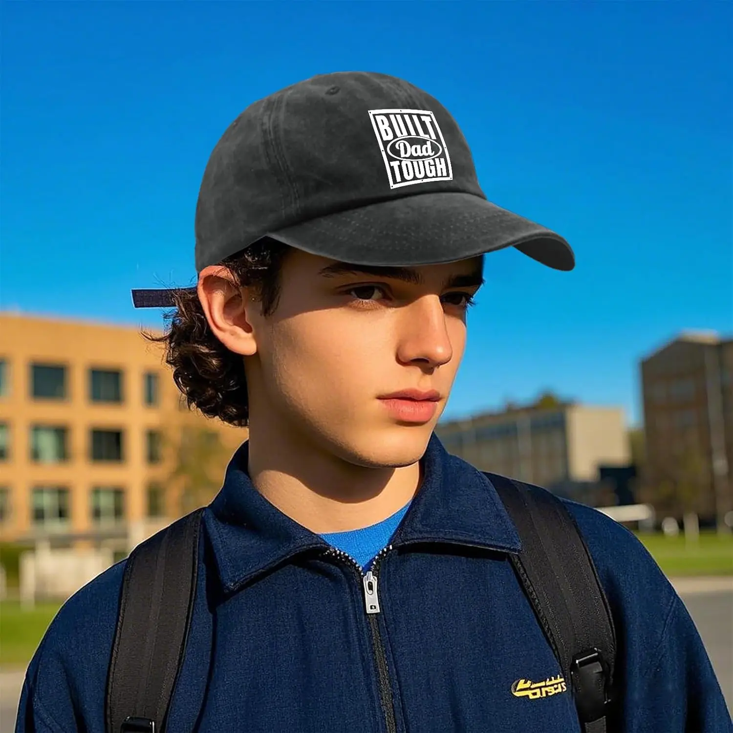 Винтажные потертые женские шляпы ко Дню отца Built Dad Toughs, классические потертые