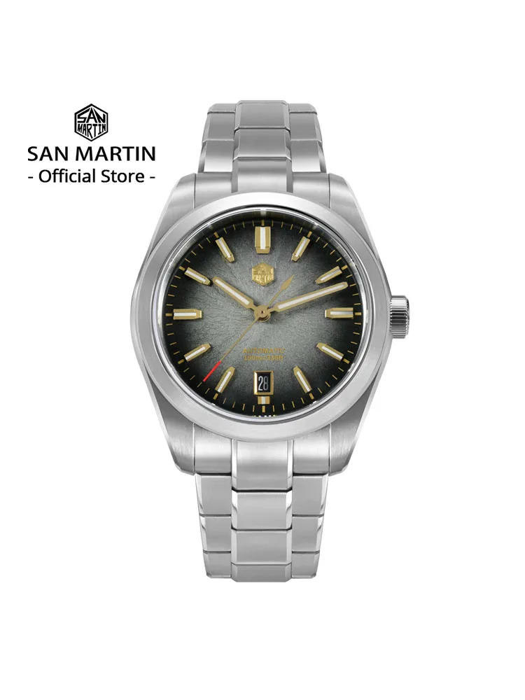 

San Martin 36/39/42mm SN0144 JianZhan Dial Gada Watch Miyota 9015 Original Design Men Luxury Dress Automatic Mechanical Watches
